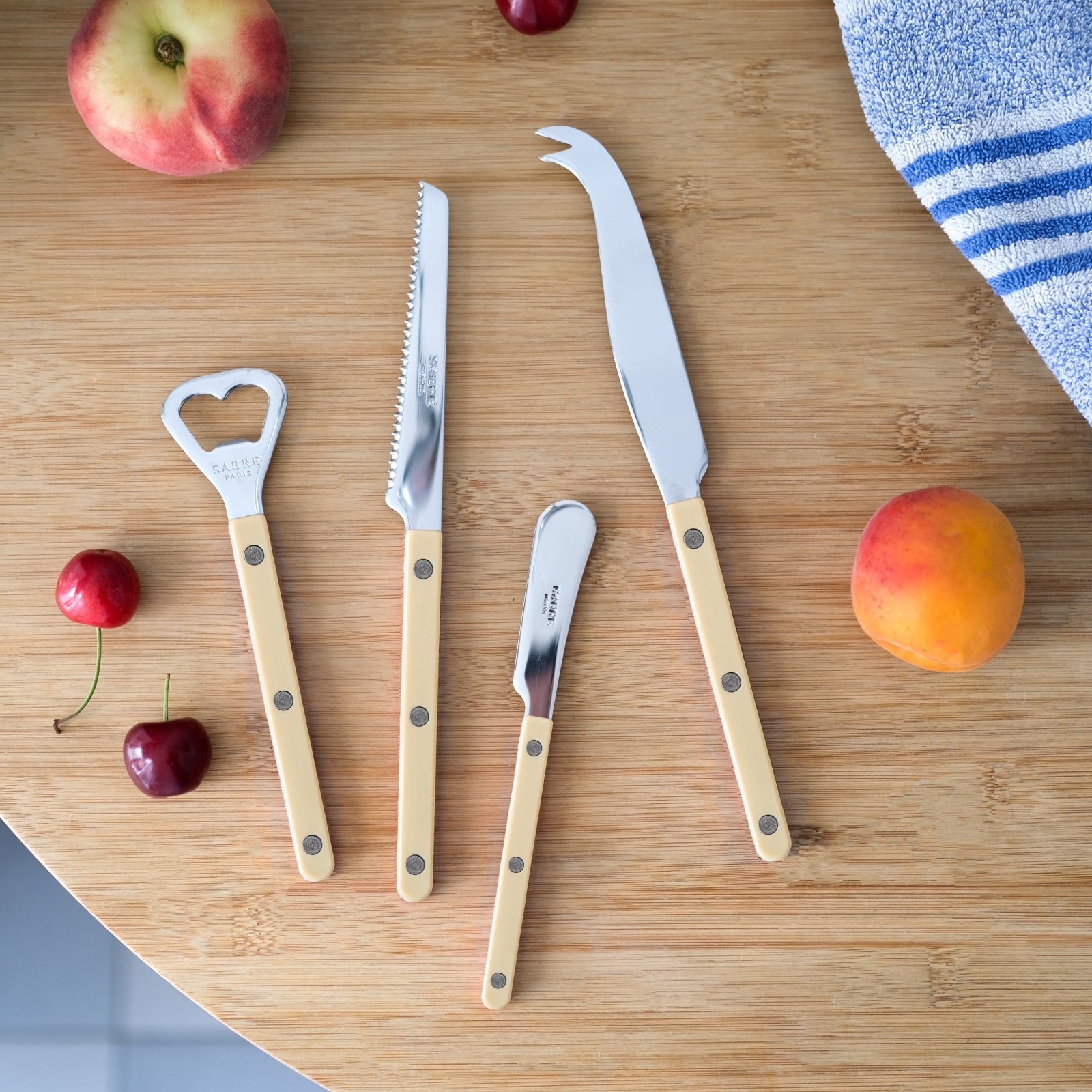 Bistrot Solid, Ivory - Bistrot aperitif set