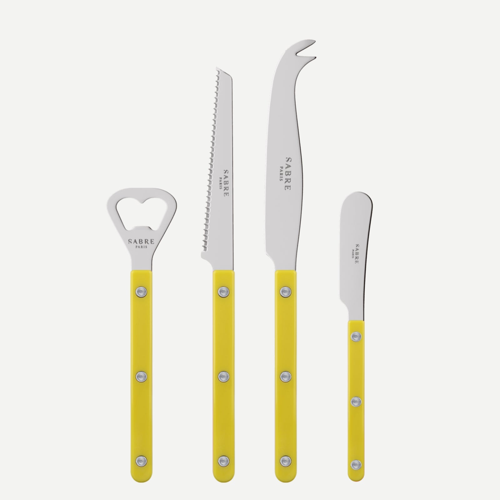 Bistrot Solid, Yellow - Bistrot aperitif set