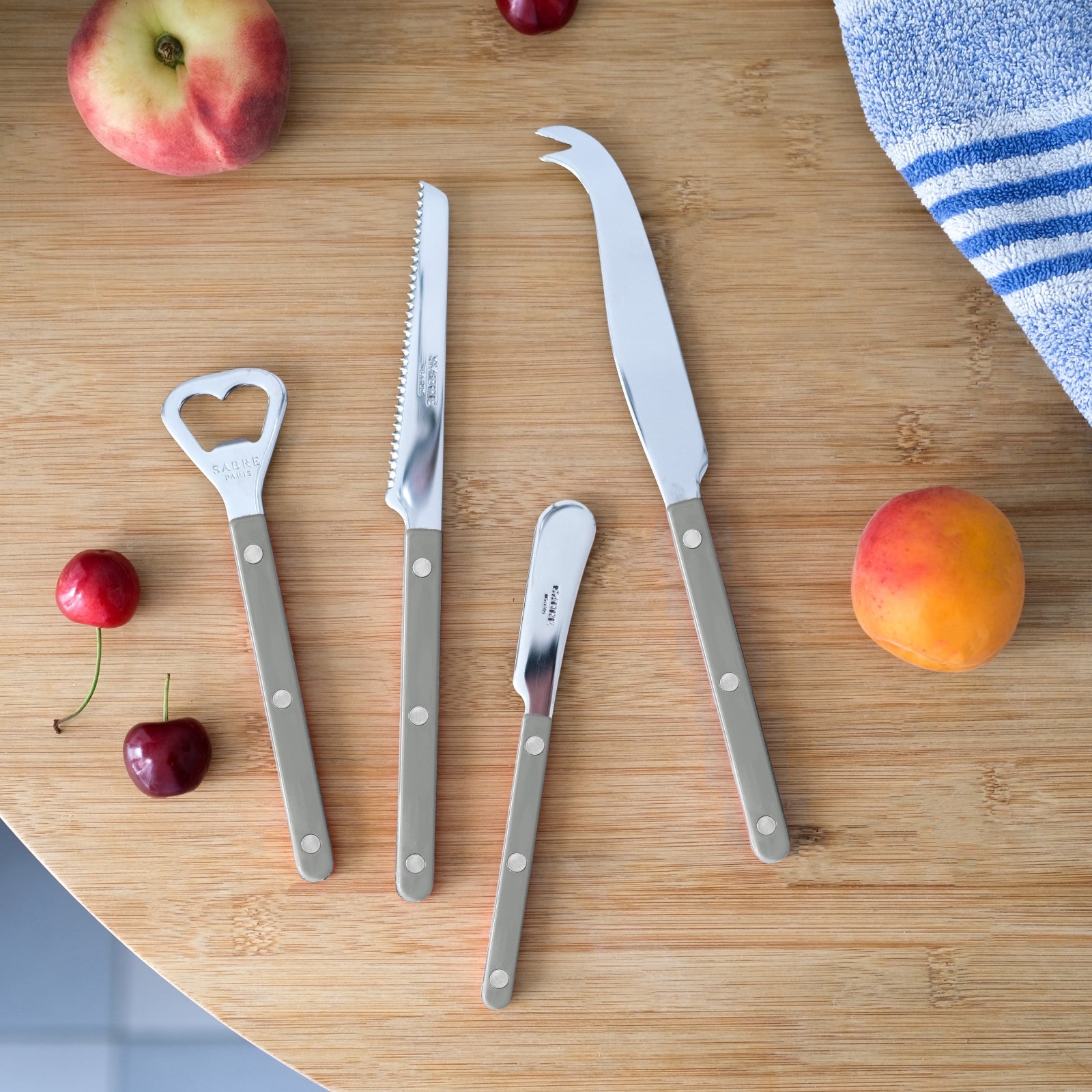 Bistrot Solid, Grey - Bistrot aperitif set