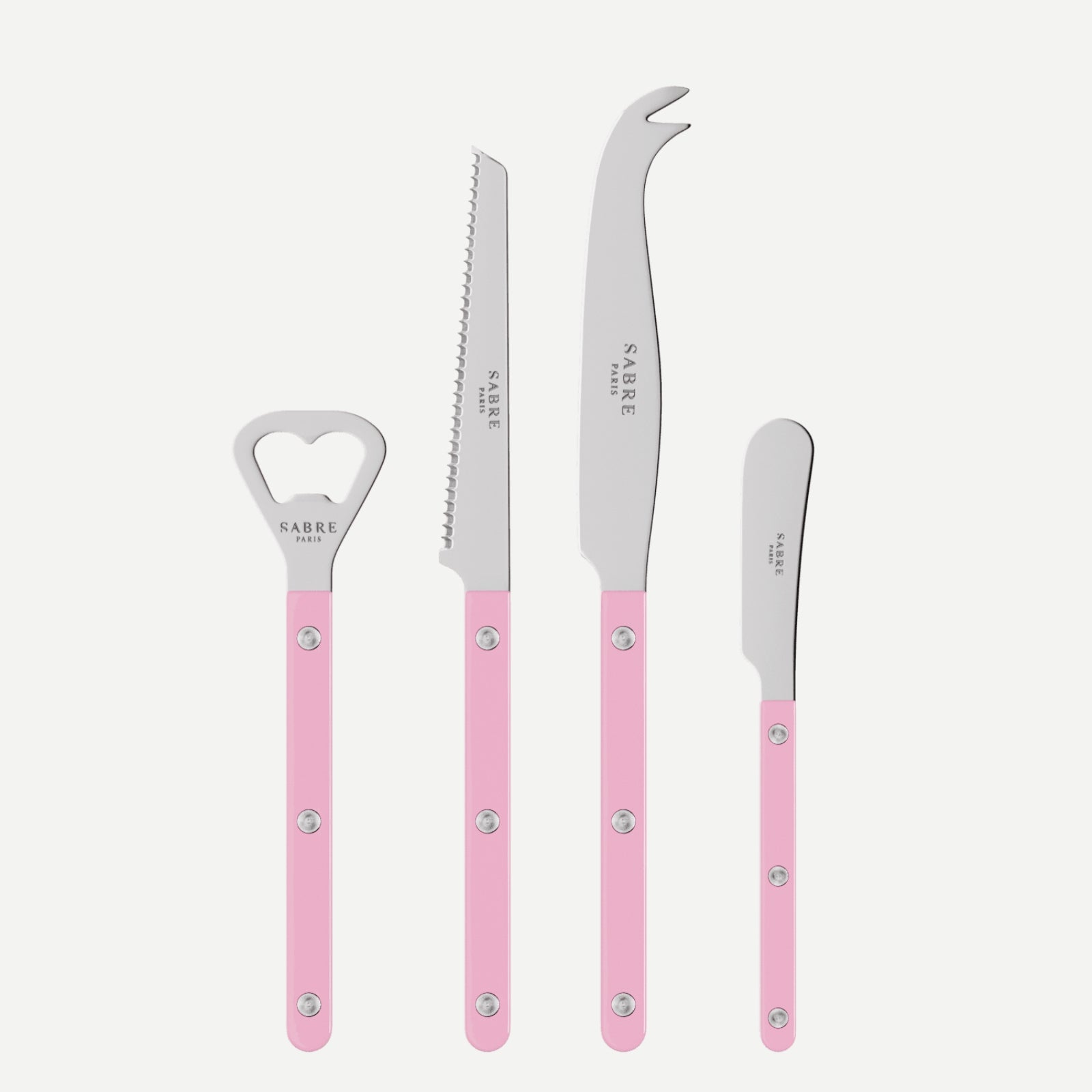 Bistrot Solid, Pink - Bistrot aperitif set
