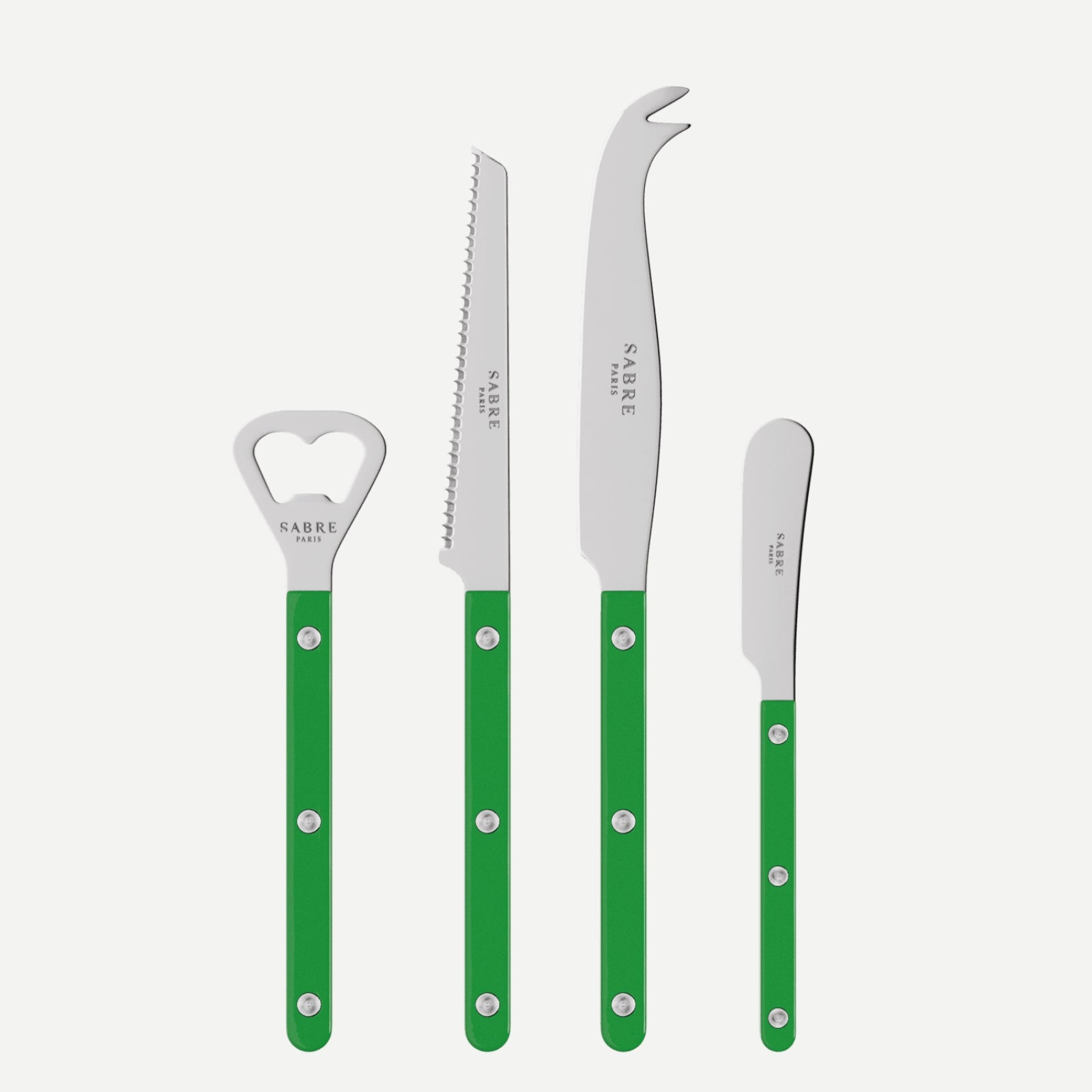 Bistrot Solid, Garden green - Bistrot aperitif set