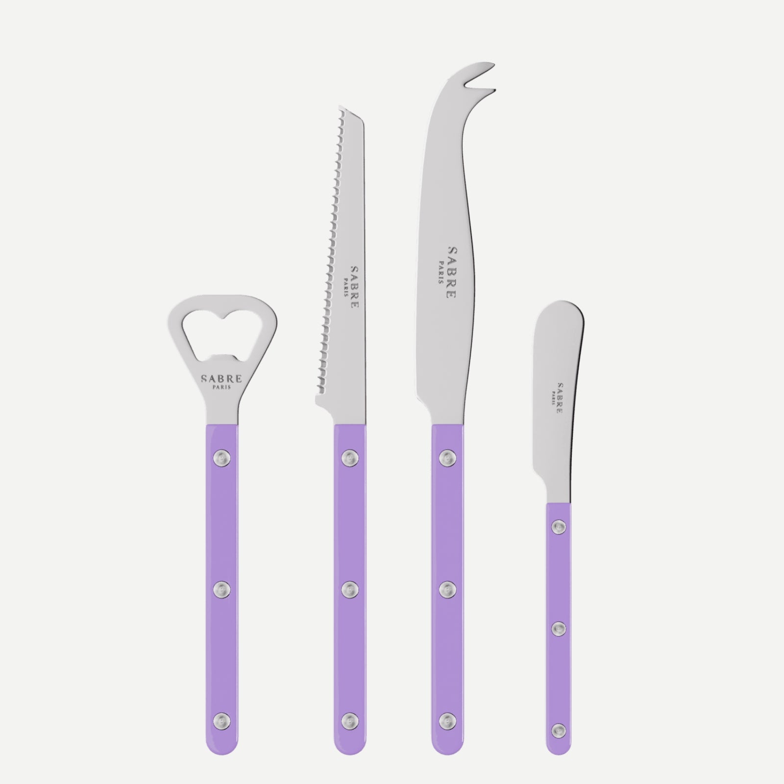 Bistrot Solid, Purple - Bistrot aperitif set