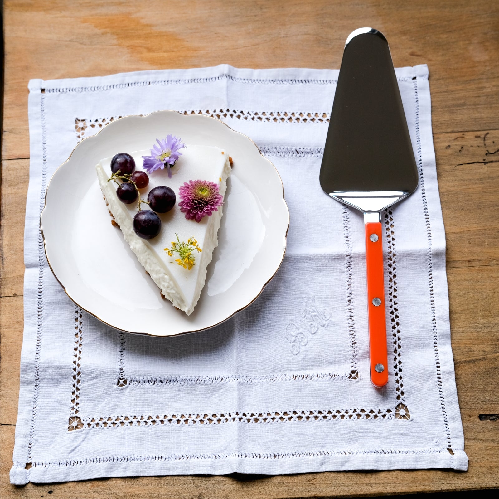 Bistrot Solid, Orange - Box of 2 tart servers