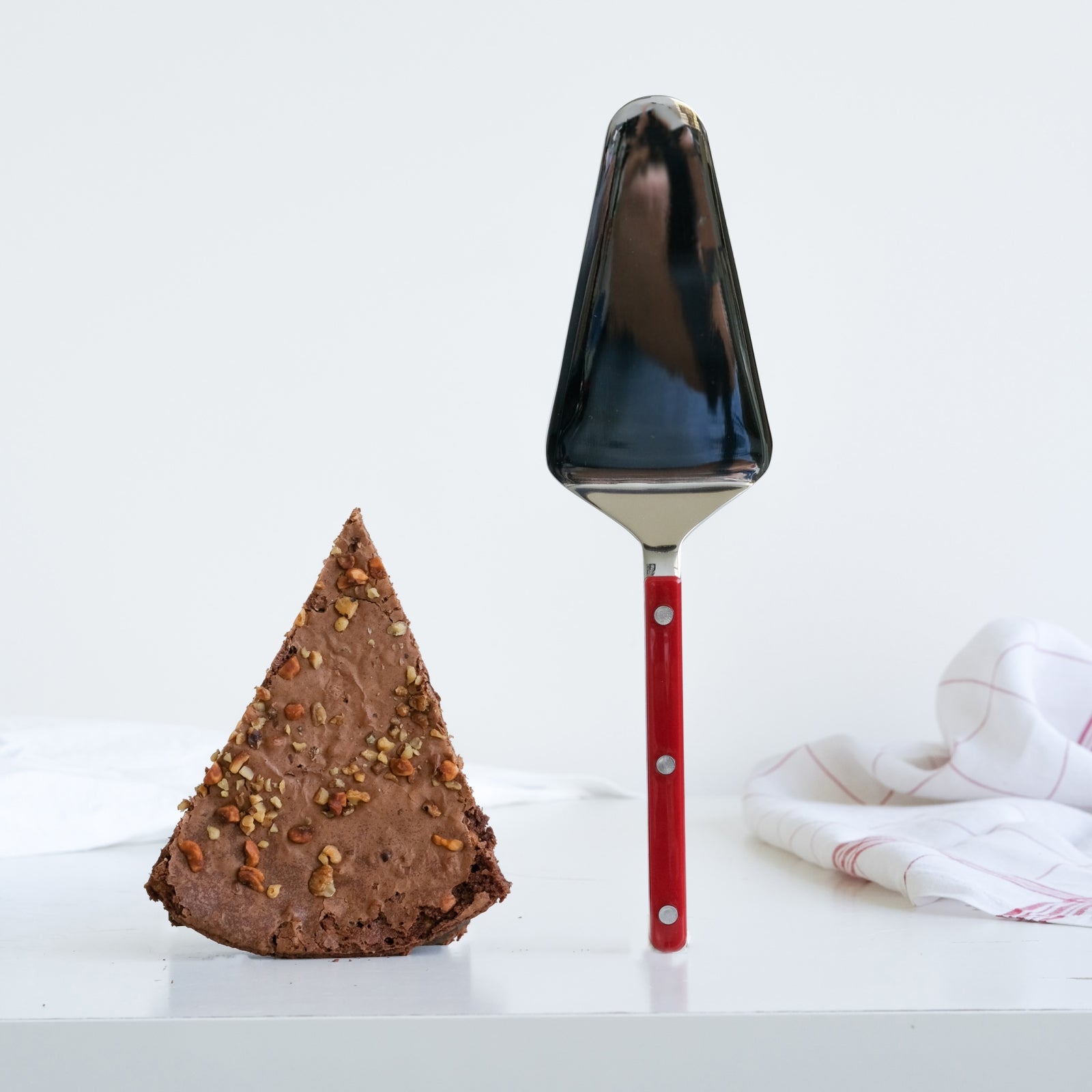 Bistrot Solid, Burgundy - Box of 2 tart servers