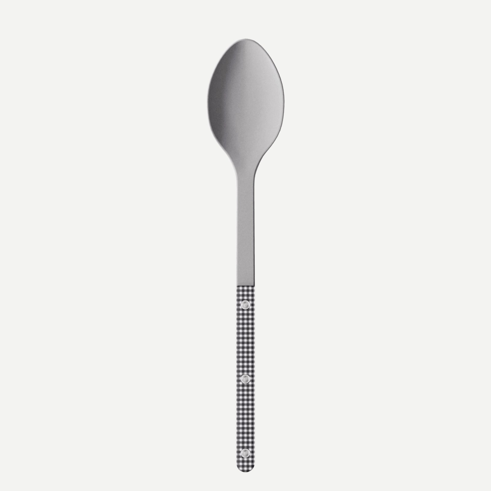Bistrot Vintage Gingham, Black - Serving spoon