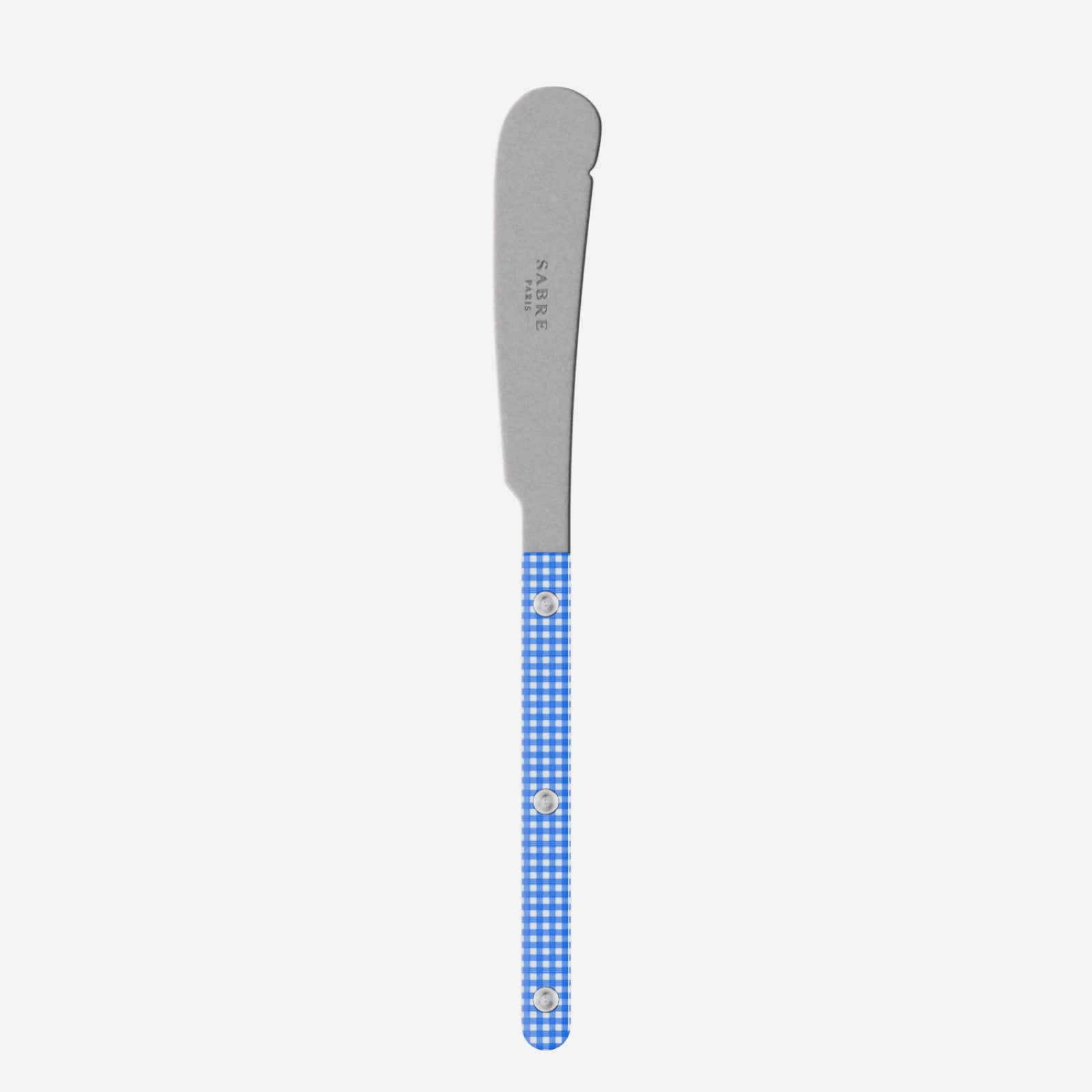 Bistrot Vintage Gingham, Blue - Butter knife
