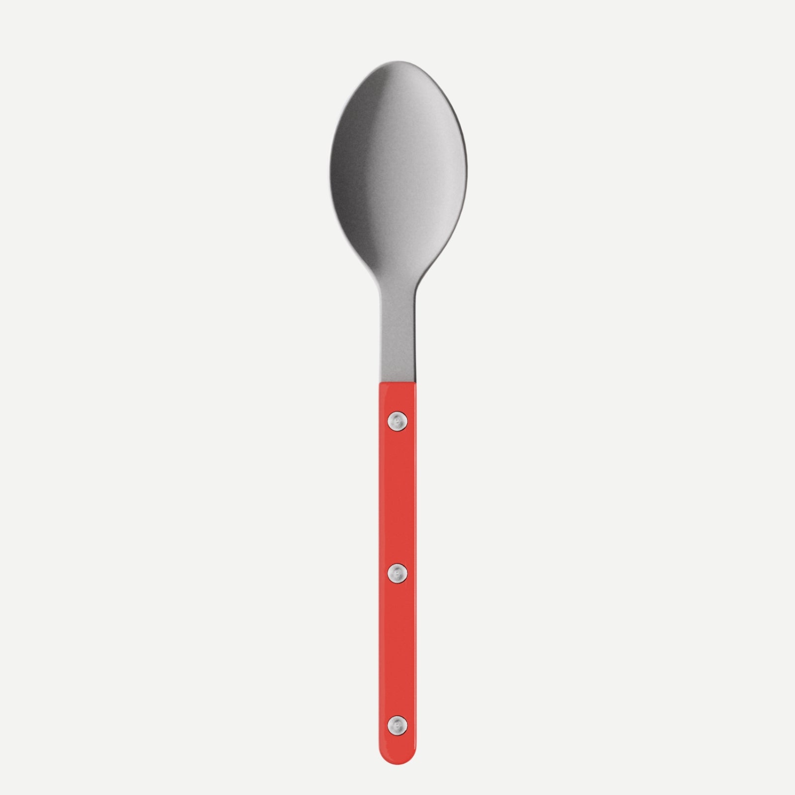 Bistrot Vintage Solid, Red - Soup spoon