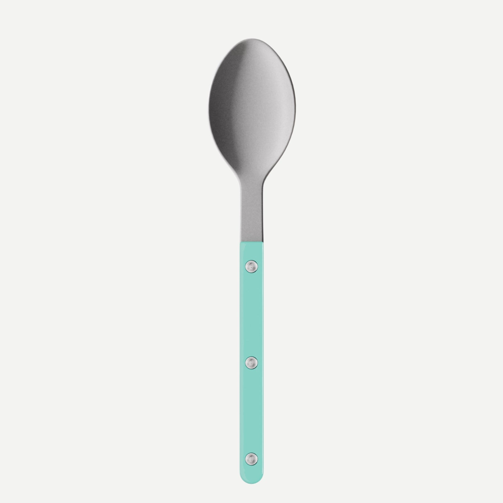 Bistrot Vintage Solid, Turquoise - Soup spoon