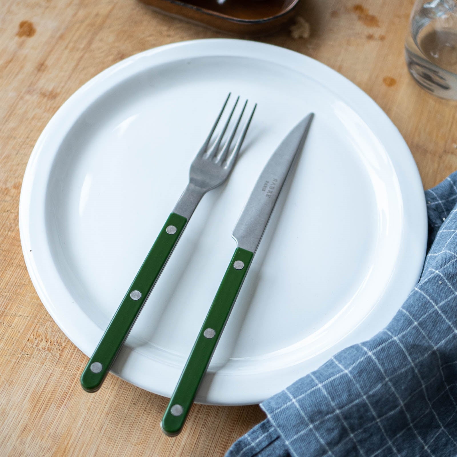 Bistrot Vintage Solid, Green - Dinner fork