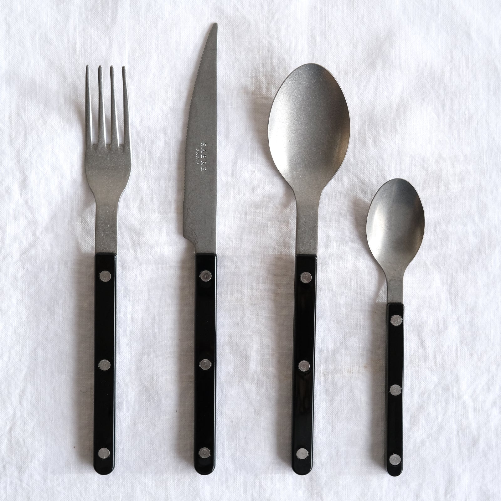 Bistrot Vintage Solid, Black - Dinner fork