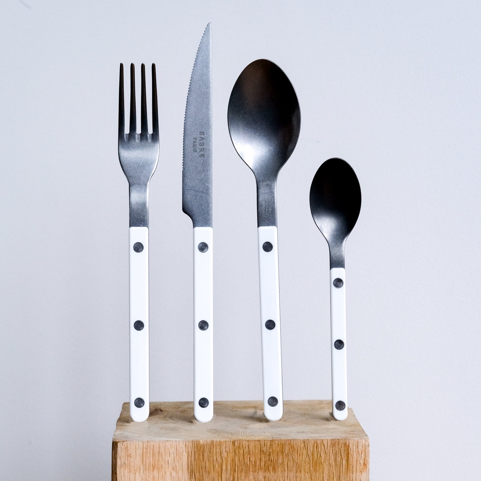 Bistrot Vintage Uni,Blanc