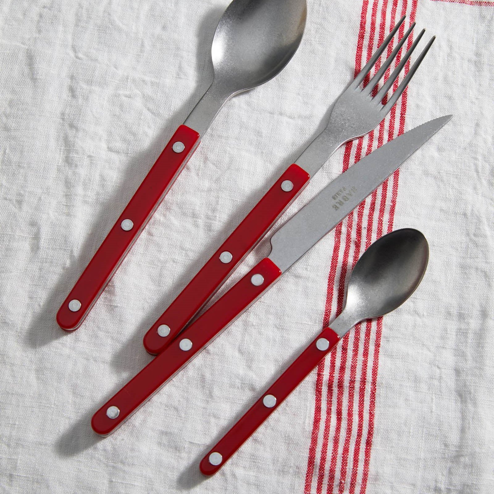 Bistrot Vintage Solid, Burgundy - Dinner fork