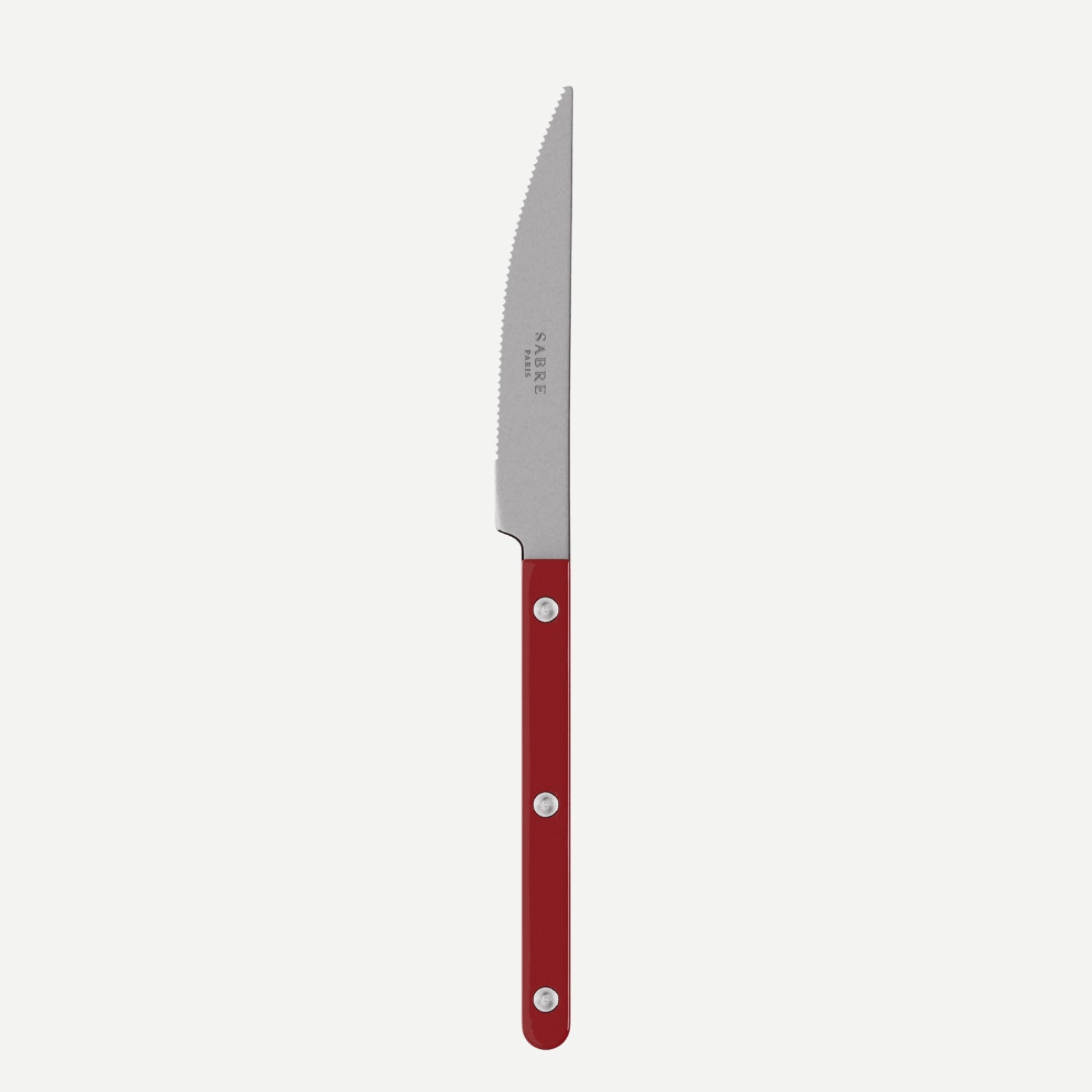 Bistrot Vintage Solid, Burgundy - Dinner knife