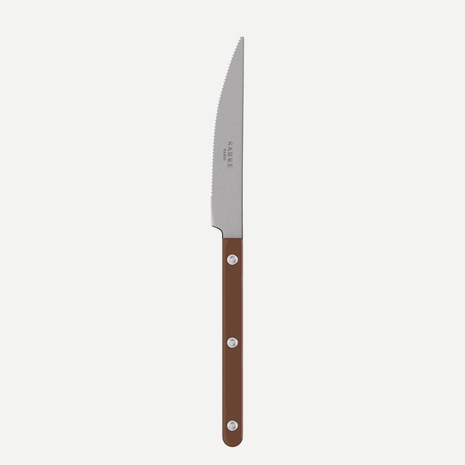 Bistrot Vintage Solid, Chocolate - Dinner knife