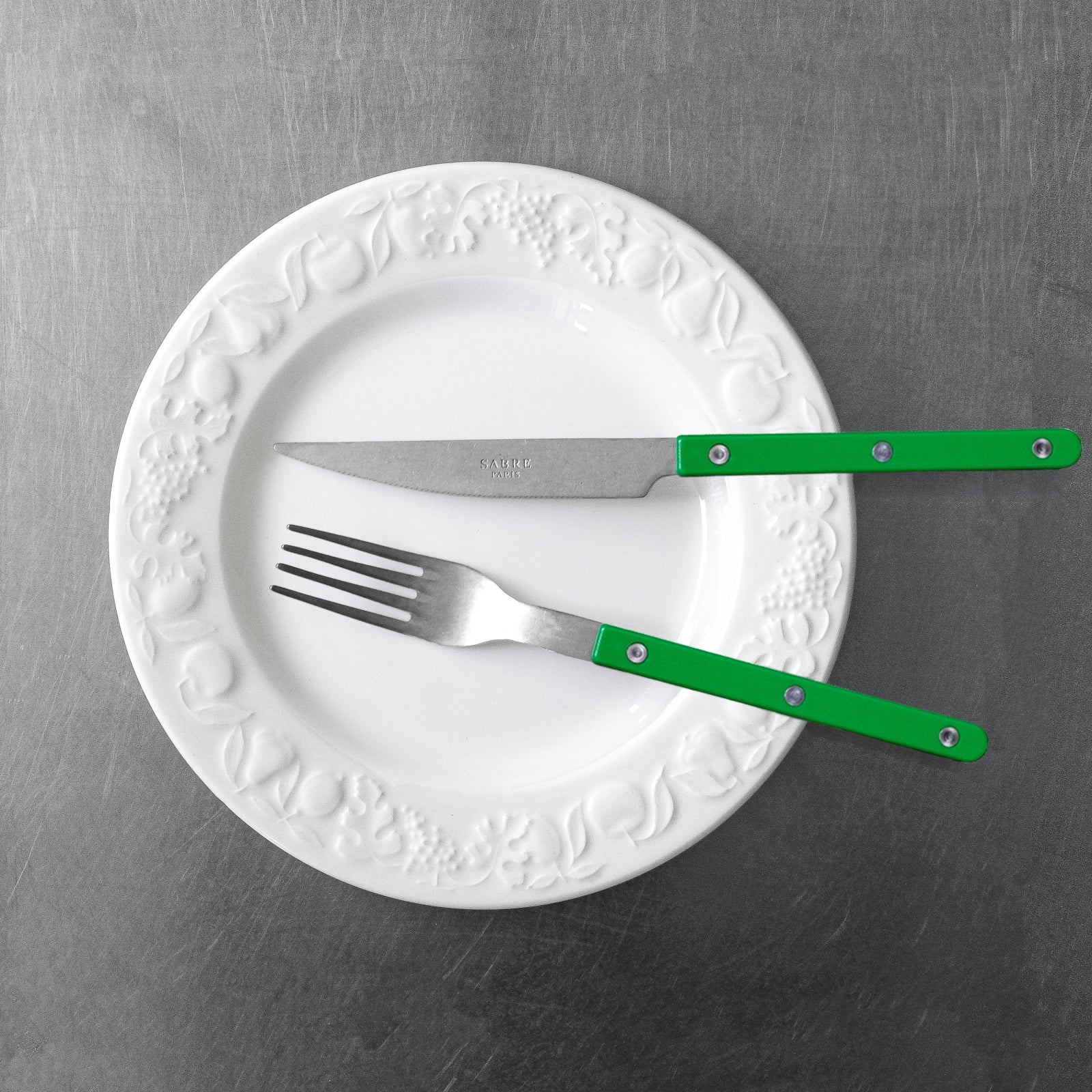 Bistrot Vintage Uni,Vert jardin