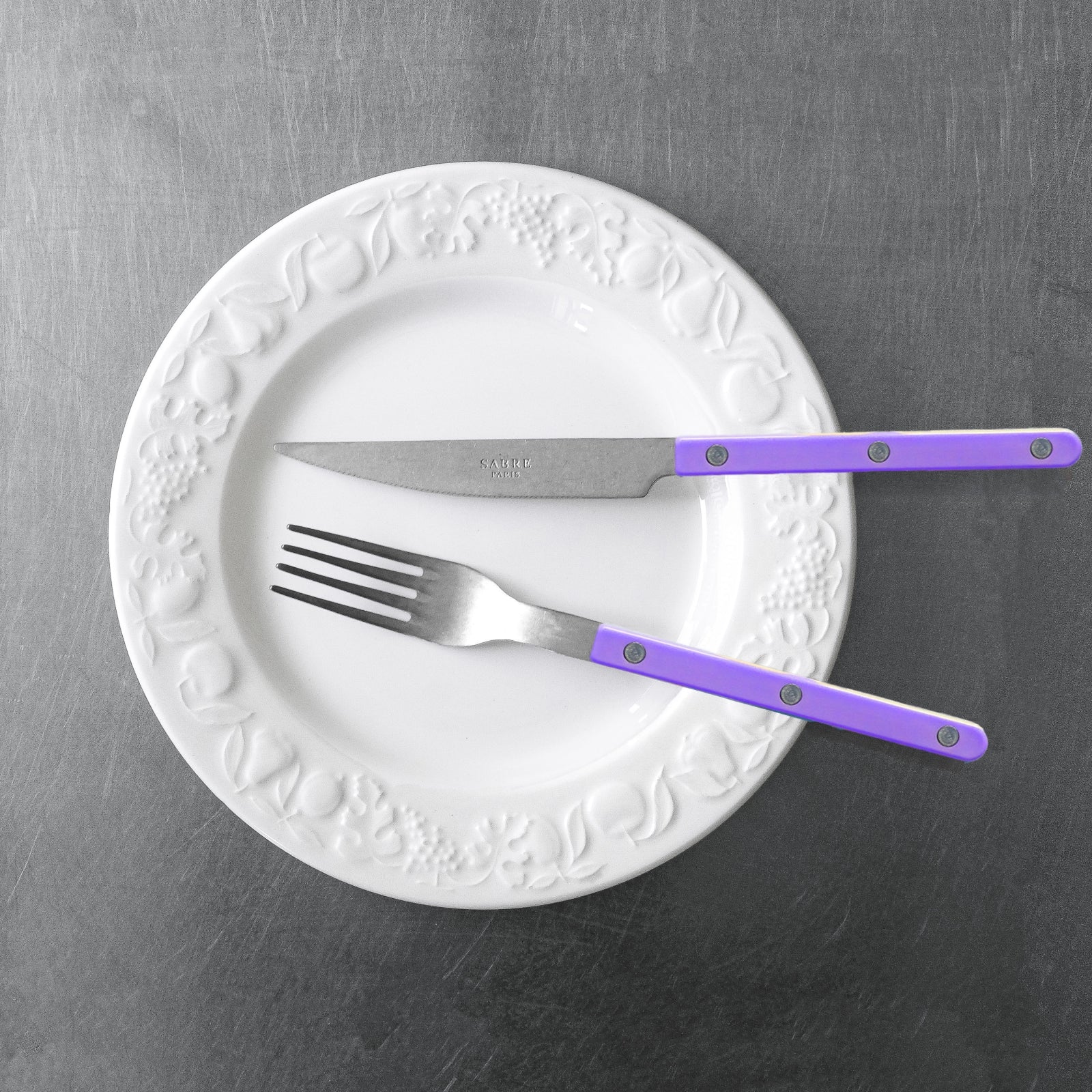 Bistrot Vintage Uni,Mauve