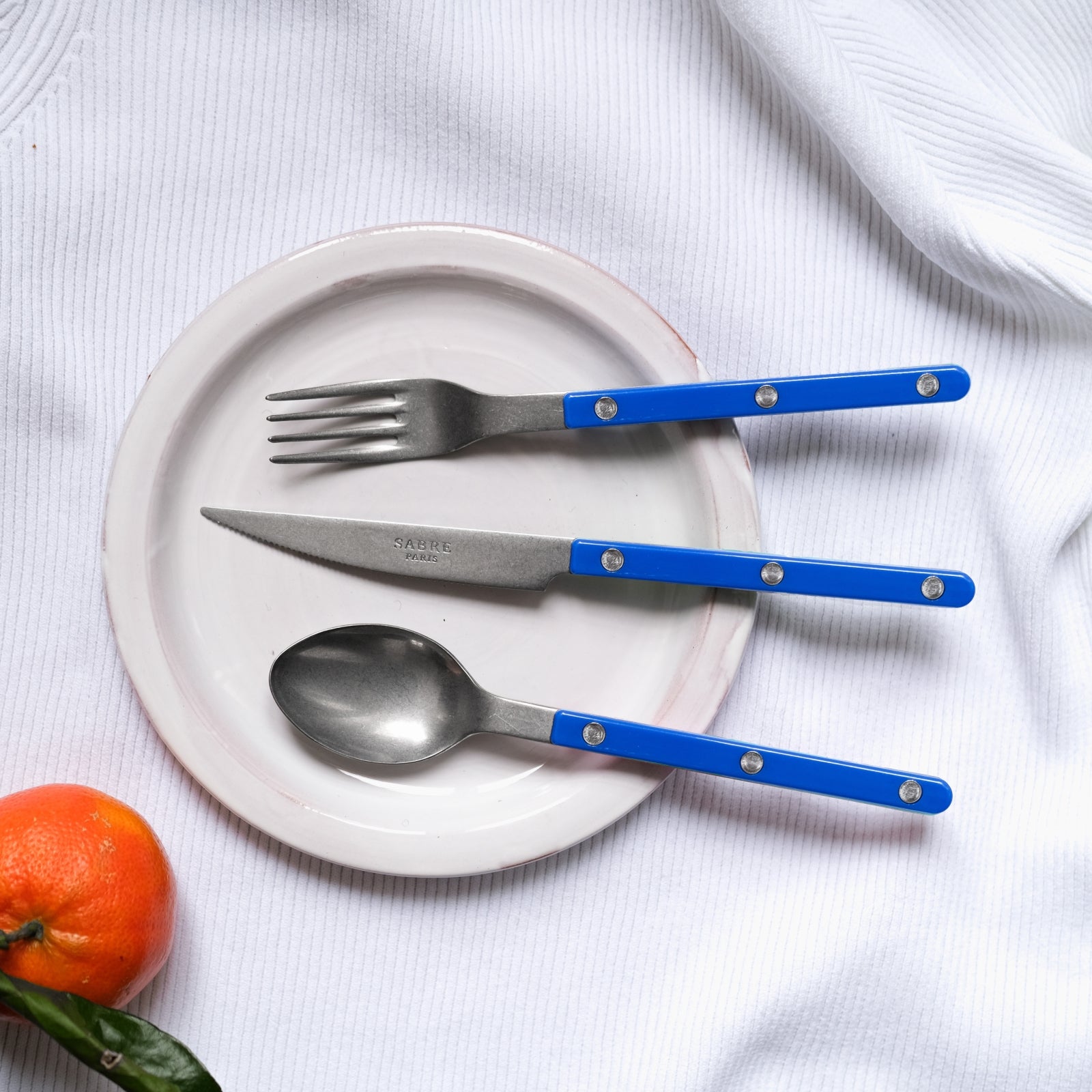 Bistrot Vintage Uni,Bleu outremer