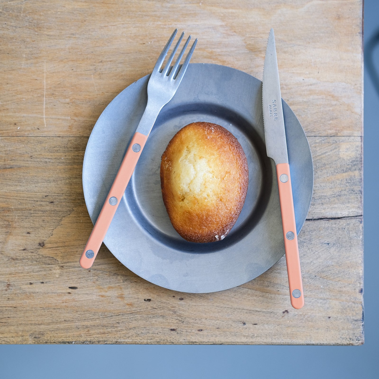 Bistrot Vintage Solid, Nude Pink - Salad fork