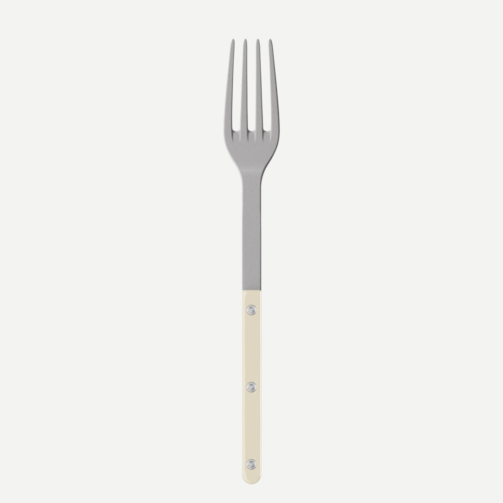 Bistrot Vintage Solid, Ivory - Serving fork