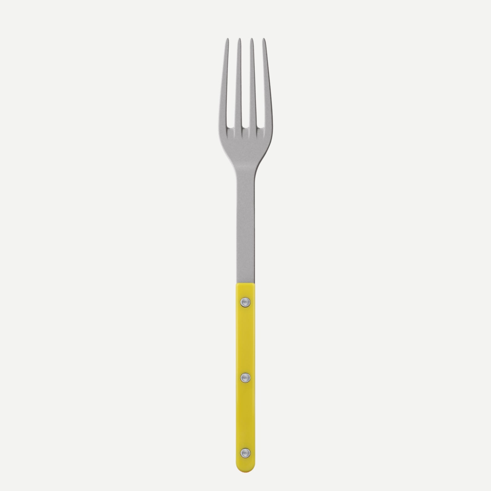 Bistrot Vintage Solid, Yellow - Serving fork