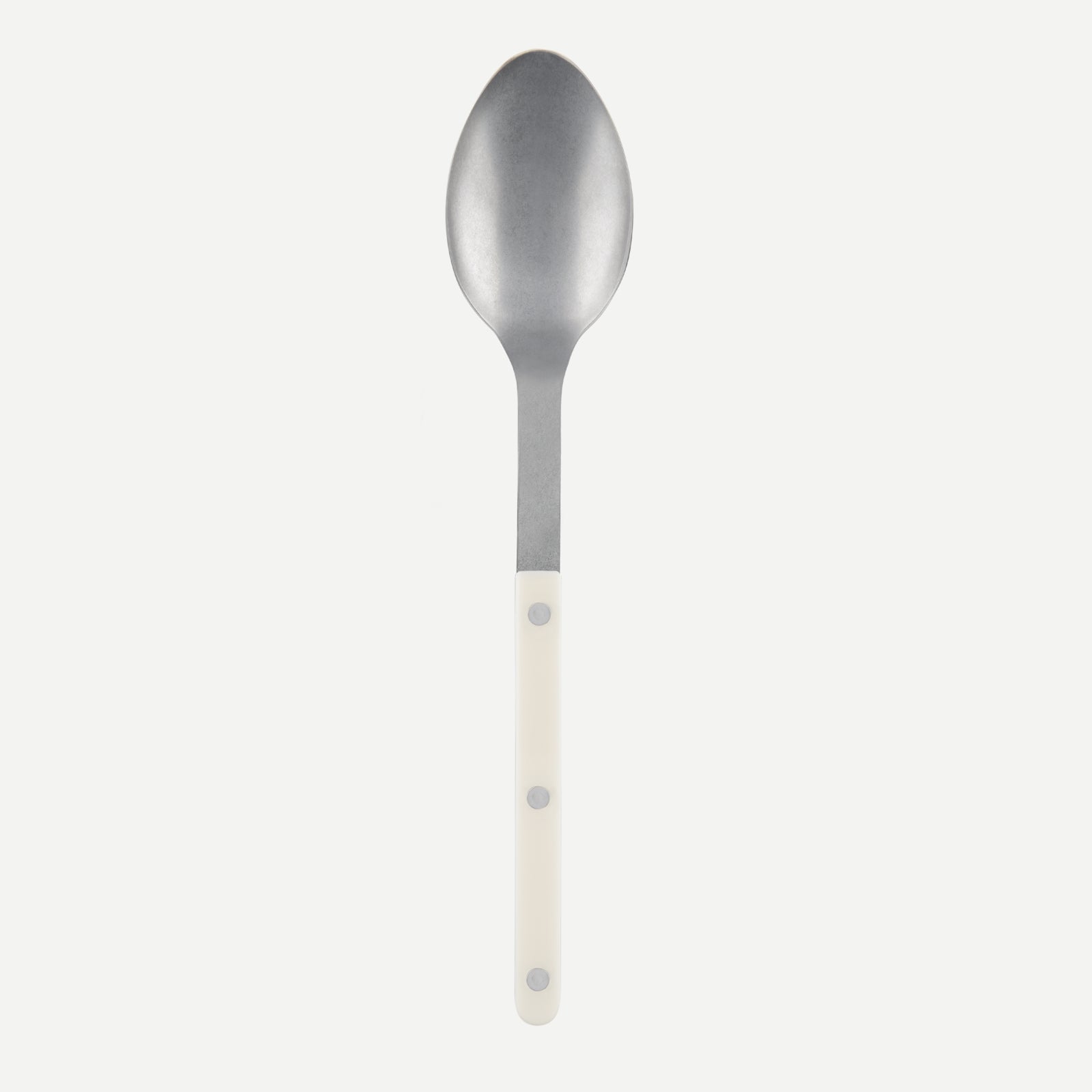 Bistrot Vintage Solid, Ivory - Serving spoon