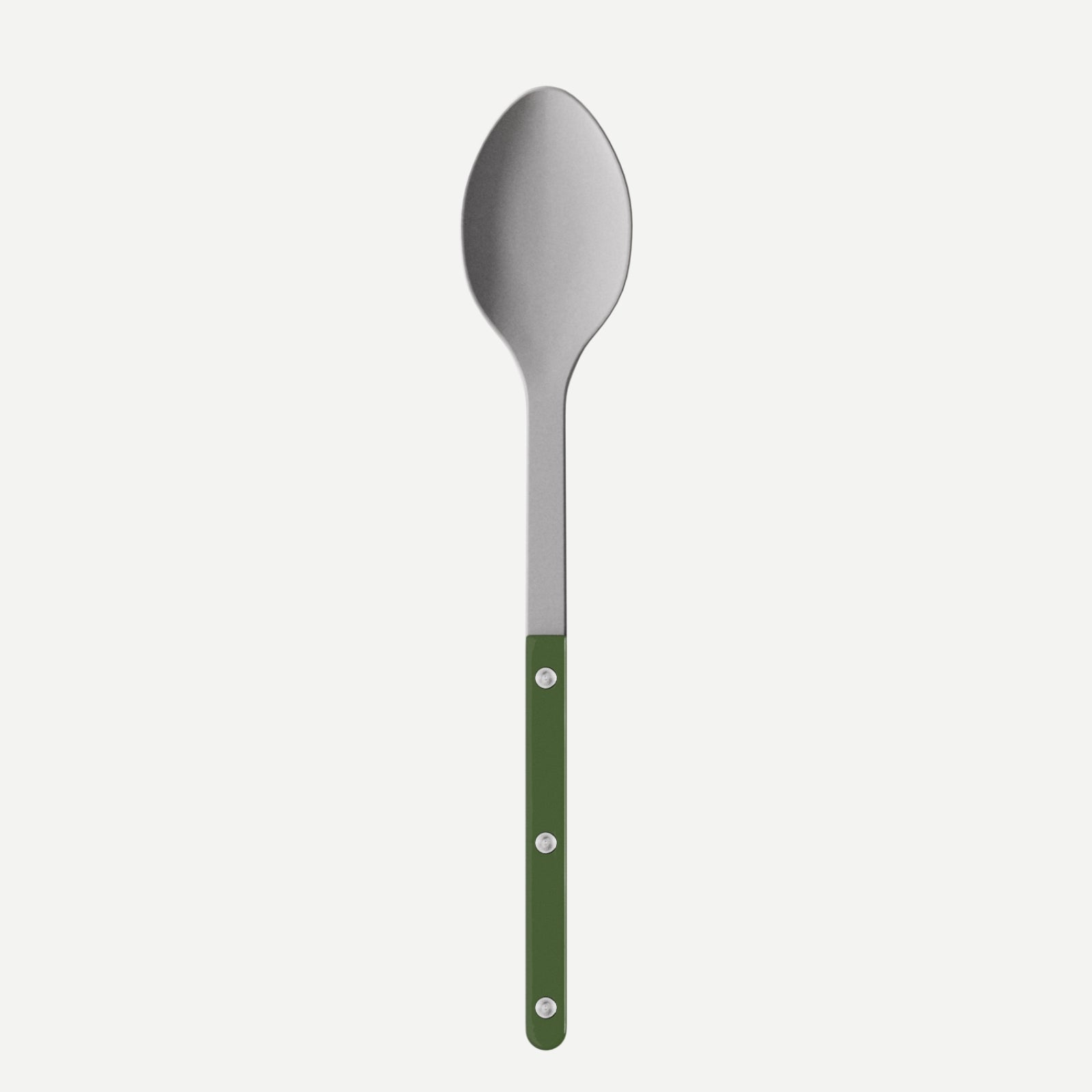 Bistrot Vintage Solid, Green - Serving spoon