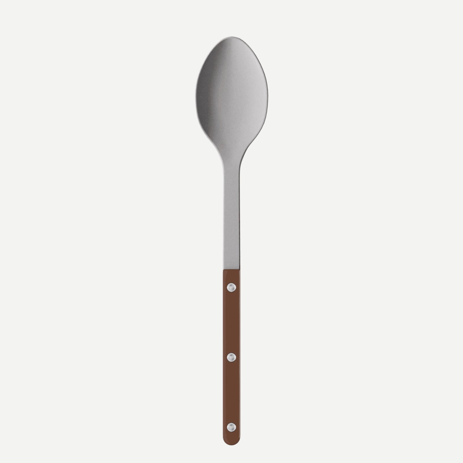 Bistrot Vintage Solid, Chocolate - Serving spoon