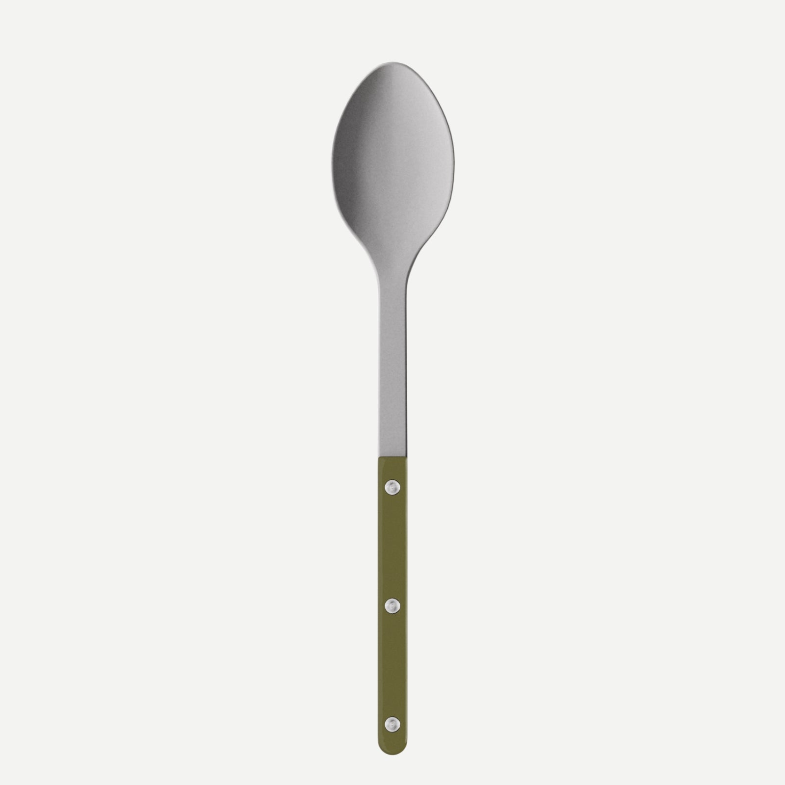 Bistrot Vintage Solid, Green fern - Serving spoon