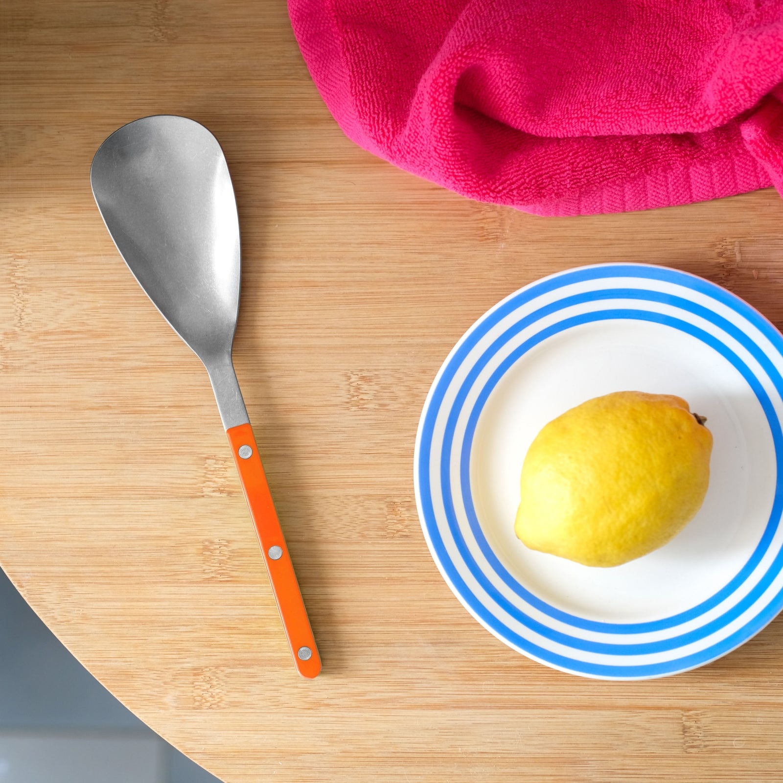 Bistrot Vintage Solid, Orange - Rice spoon