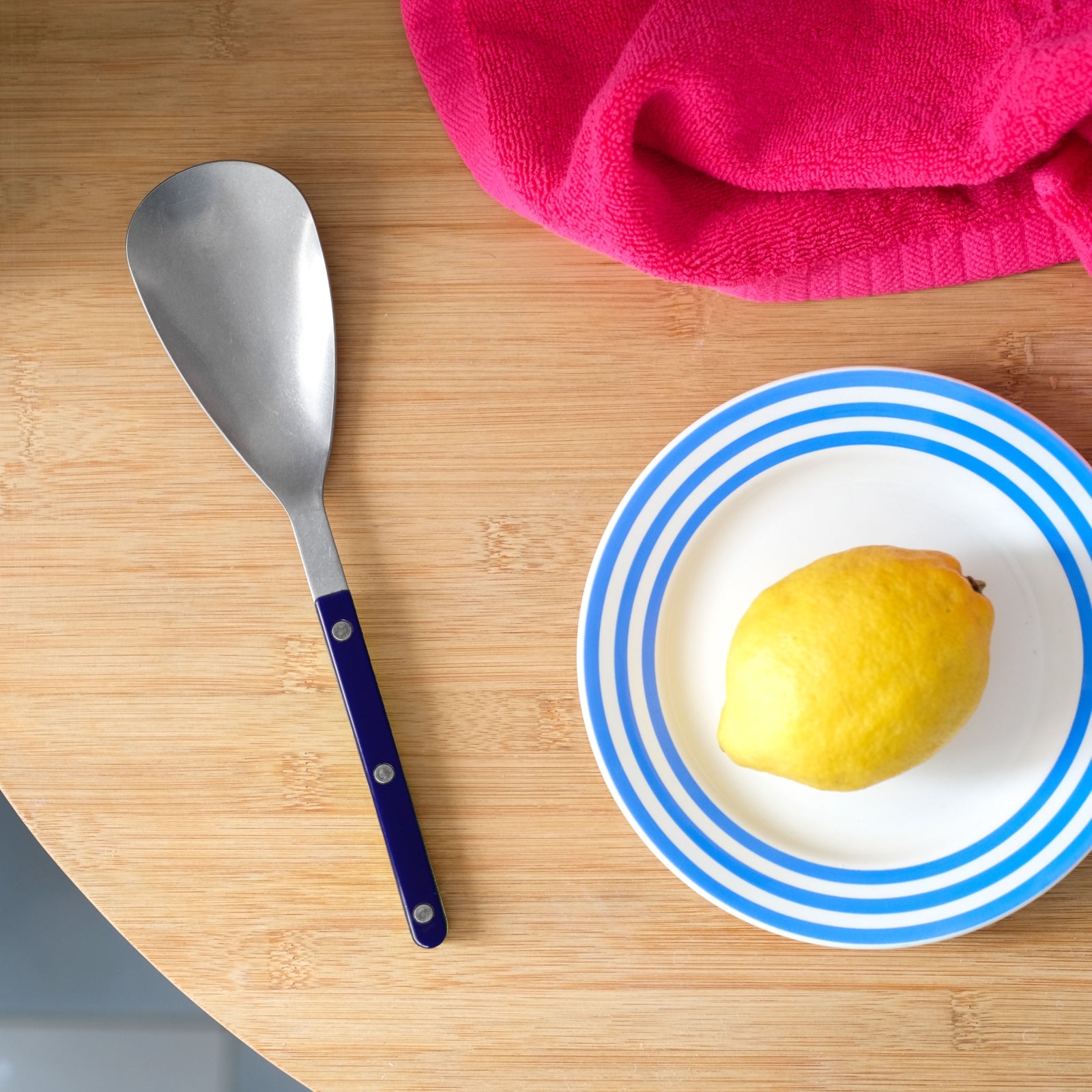 Bistrot Vintage Solid, Navy blue - Rice spoon