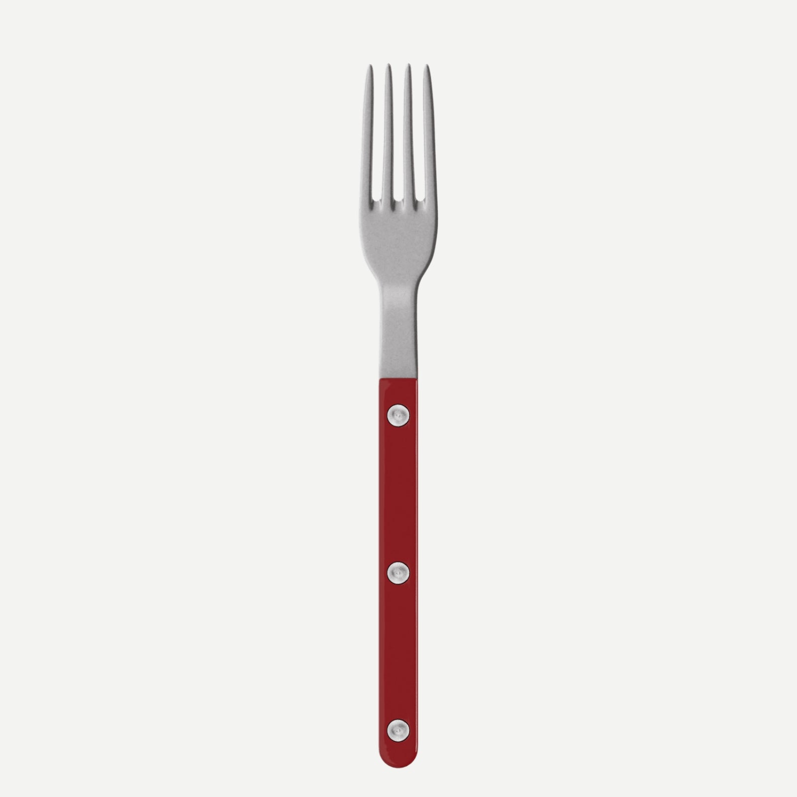 Bistrot Vintage Solid, Burgundy - Small fork