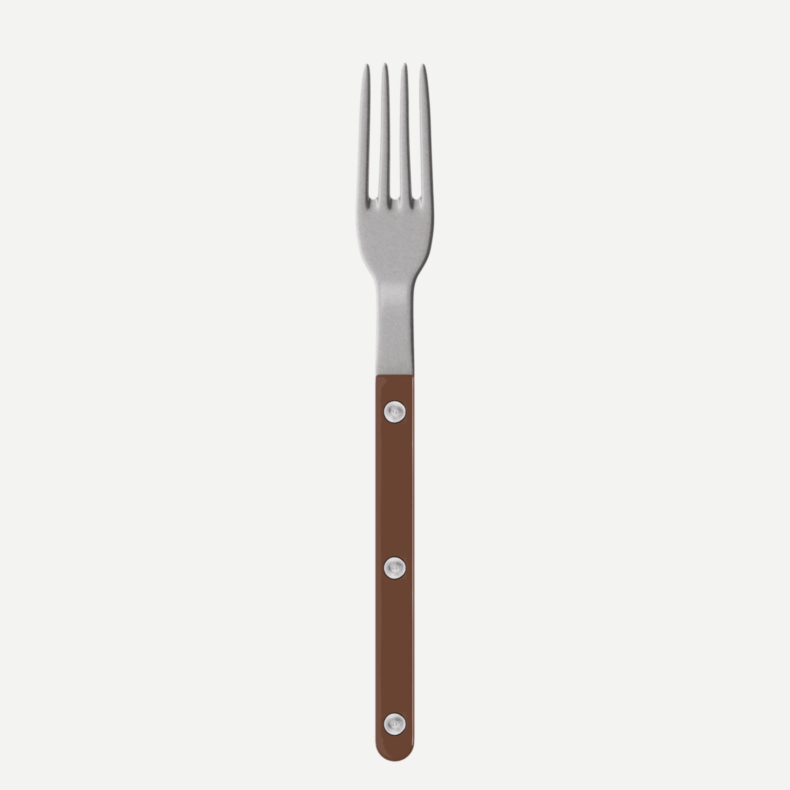 Bistrot Vintage Solid, Chocolate - Small fork
