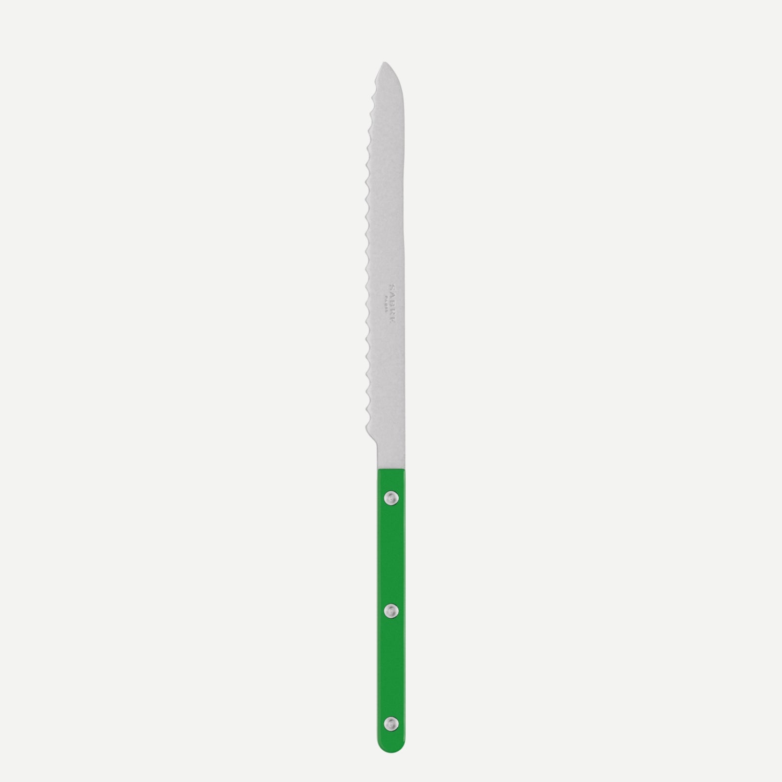 Bistrot Vintage Solid, Garden green - Bread knife