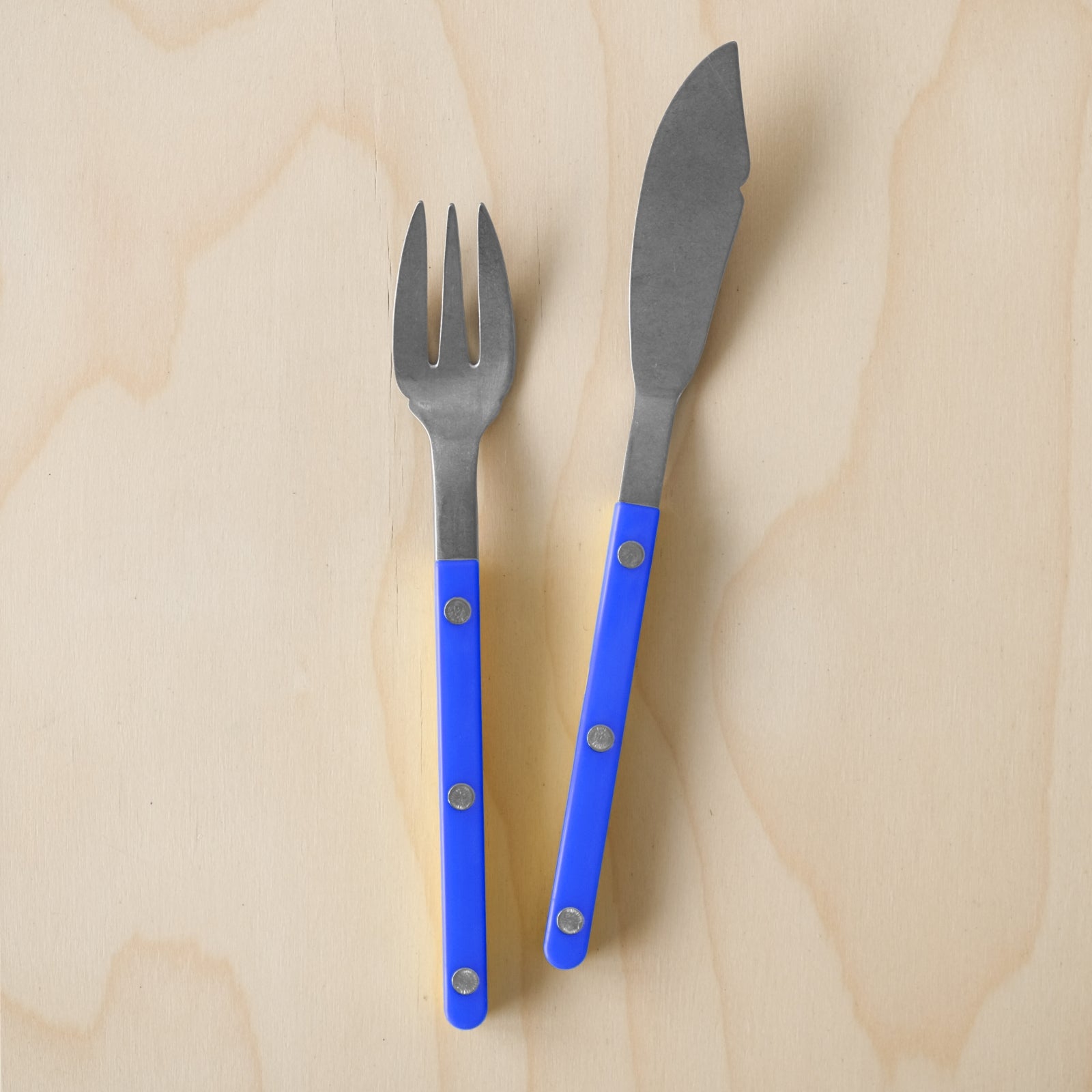 Bistrot Vintage Solid, Lapis blue - Fish set