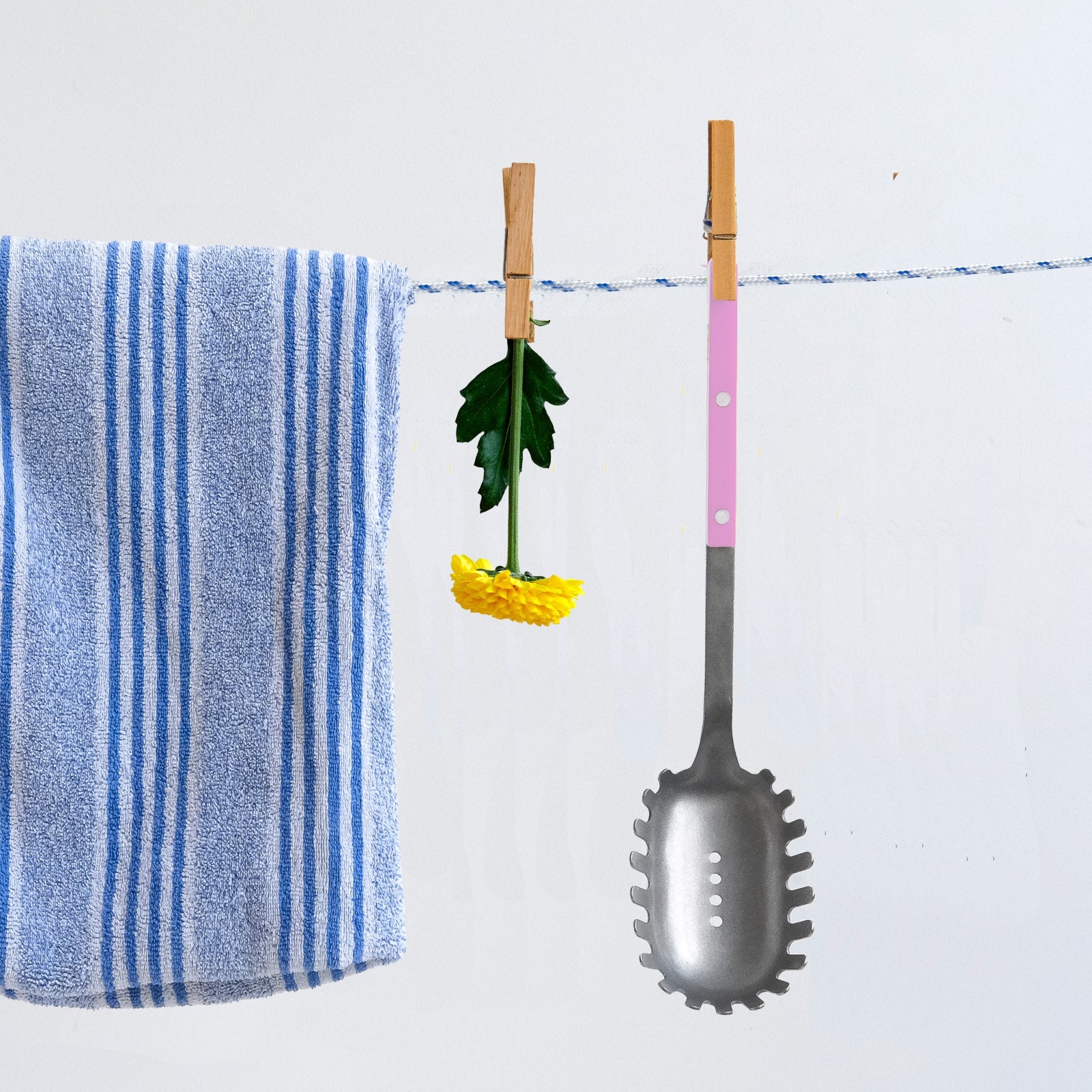 Bistrot Vintage Solid, Pink - Spaghetti spoon