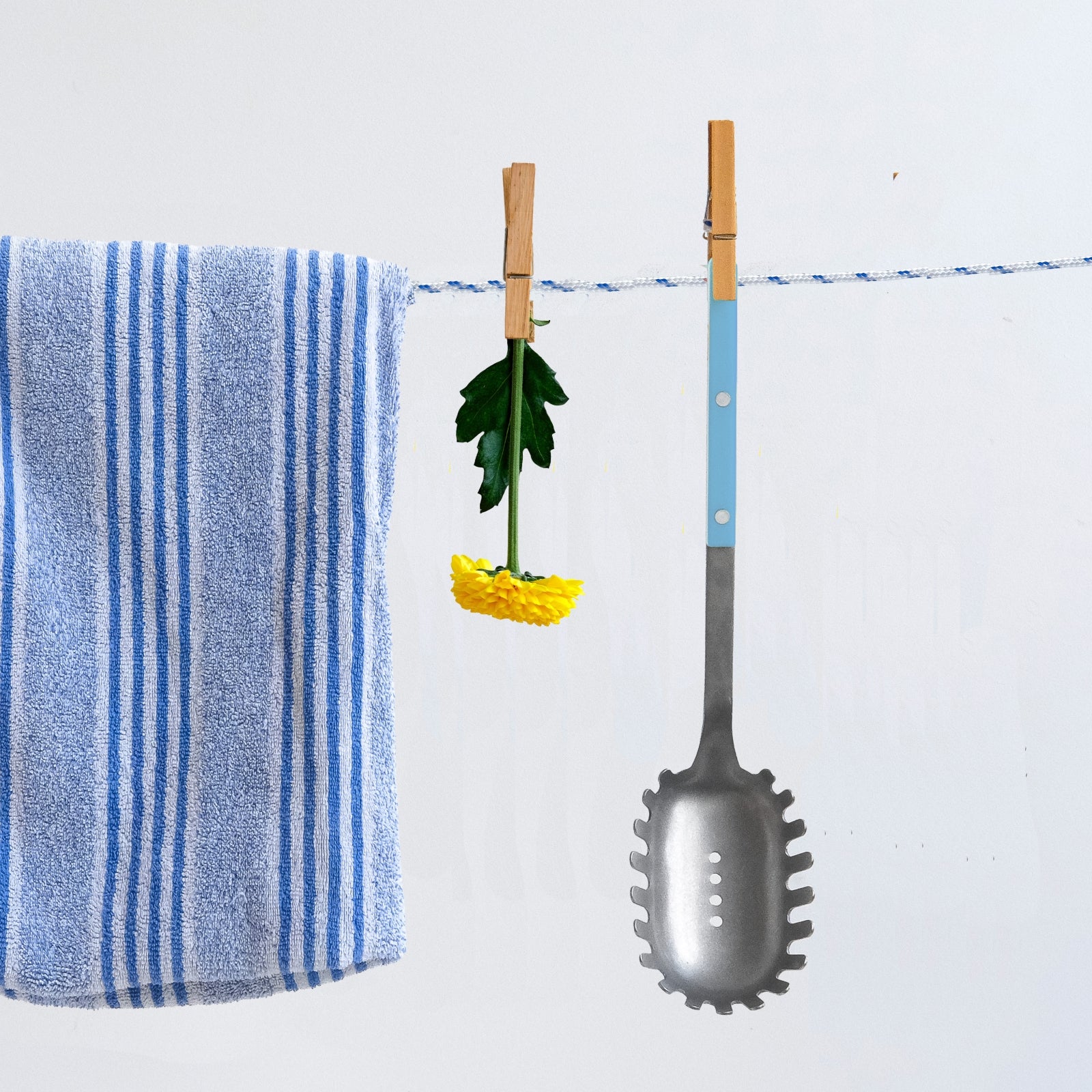 Bistrot Vintage Uni,Bleu pastel