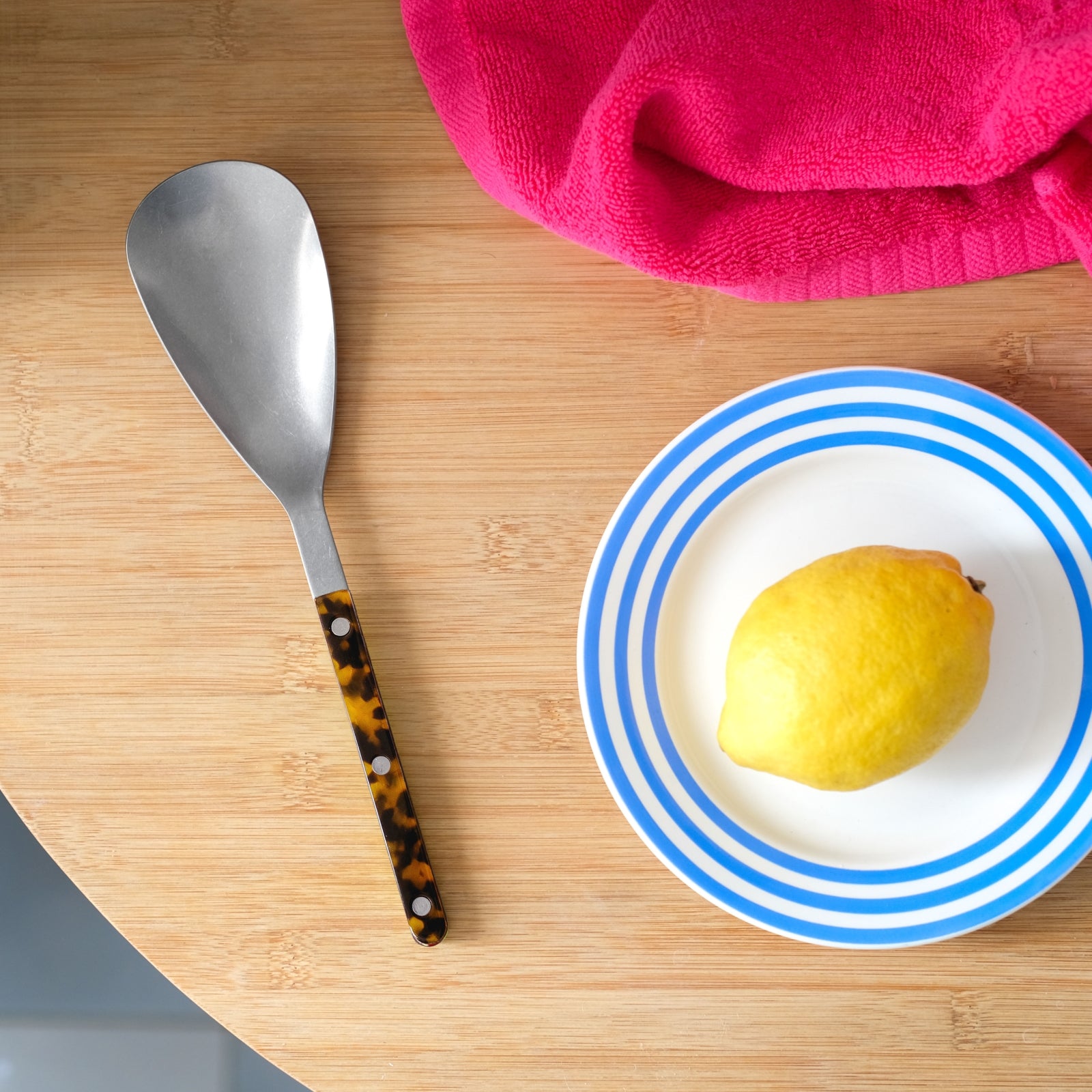 Bistrot Vintage Tortoise, Faux Tortoise - Rice spoon