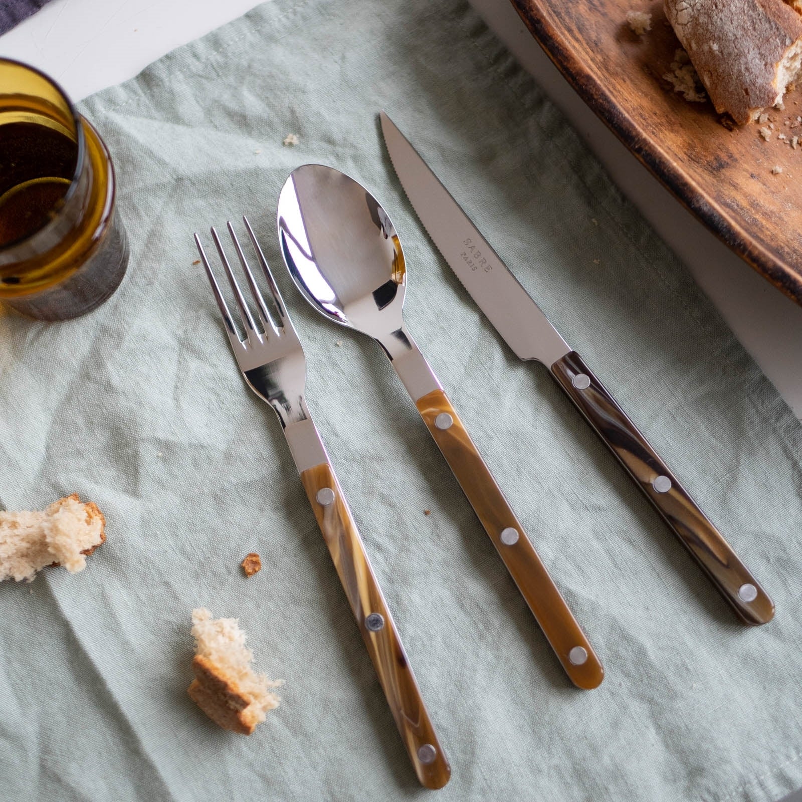 Bistrot Buffalo, Faux Buffalo - 32 pieces cutlery set