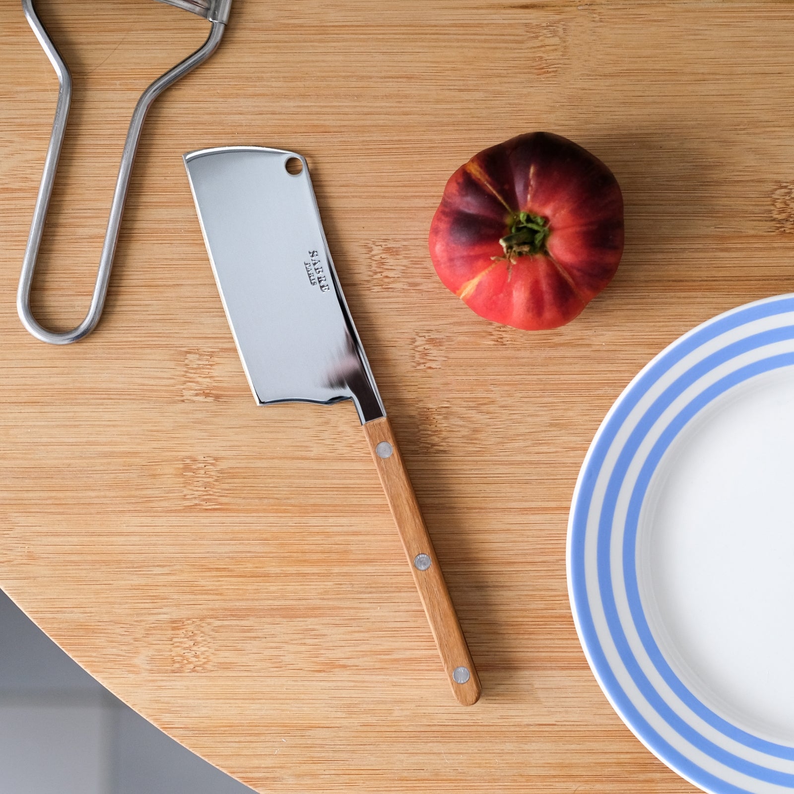 Bistrot Teak, Teak - Box of 2 cheese knives