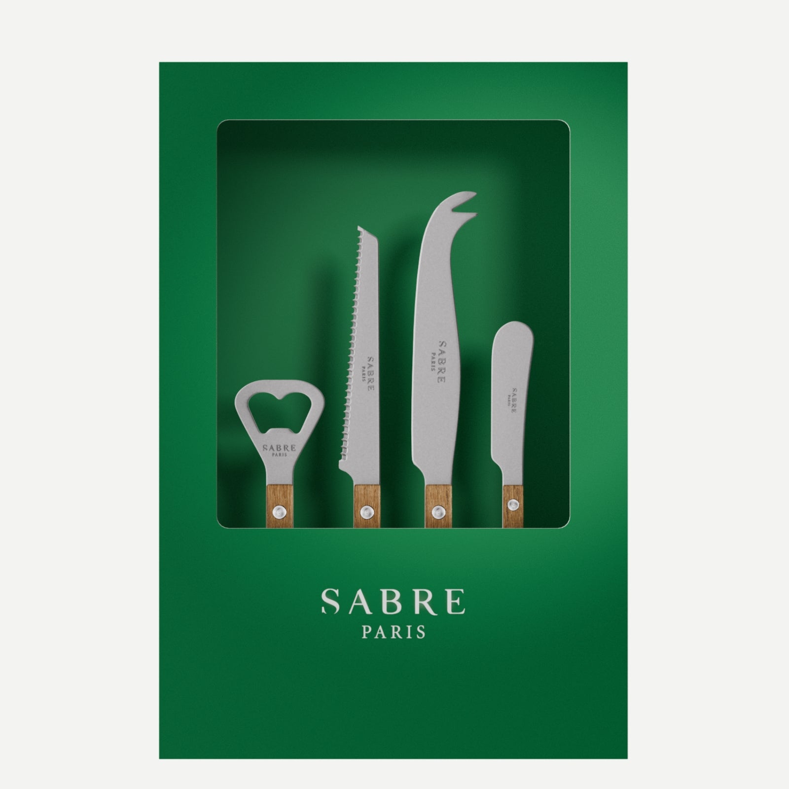 Bistrot Vintage Teak, Teak - Box of Aperitif Set