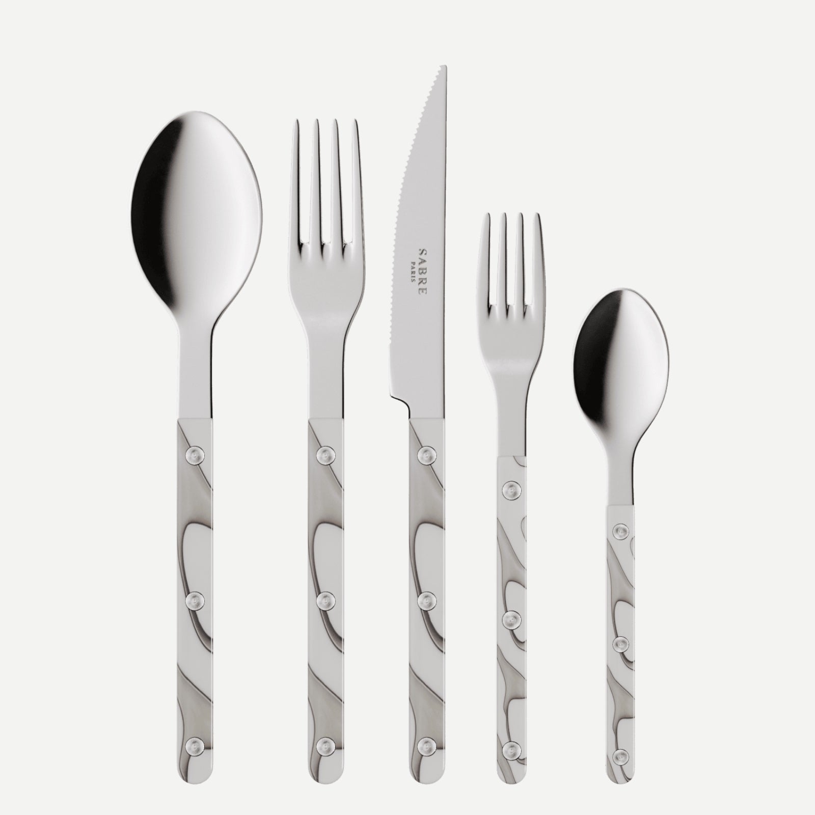 Bistrot Dune, Dune Ivory - 5 pieces cutlery set