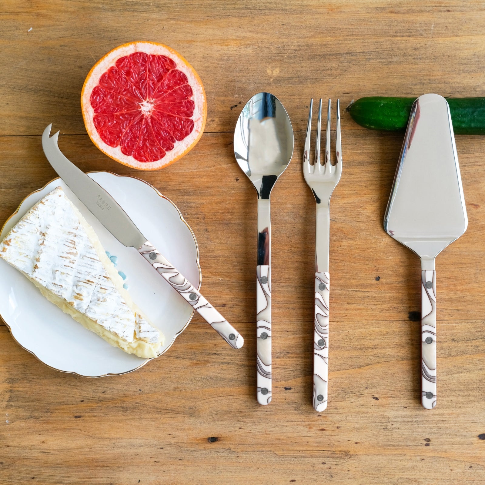 Bistrot Dune, Dune Ivory - Set of 4 Bistrot must-have serving pieces