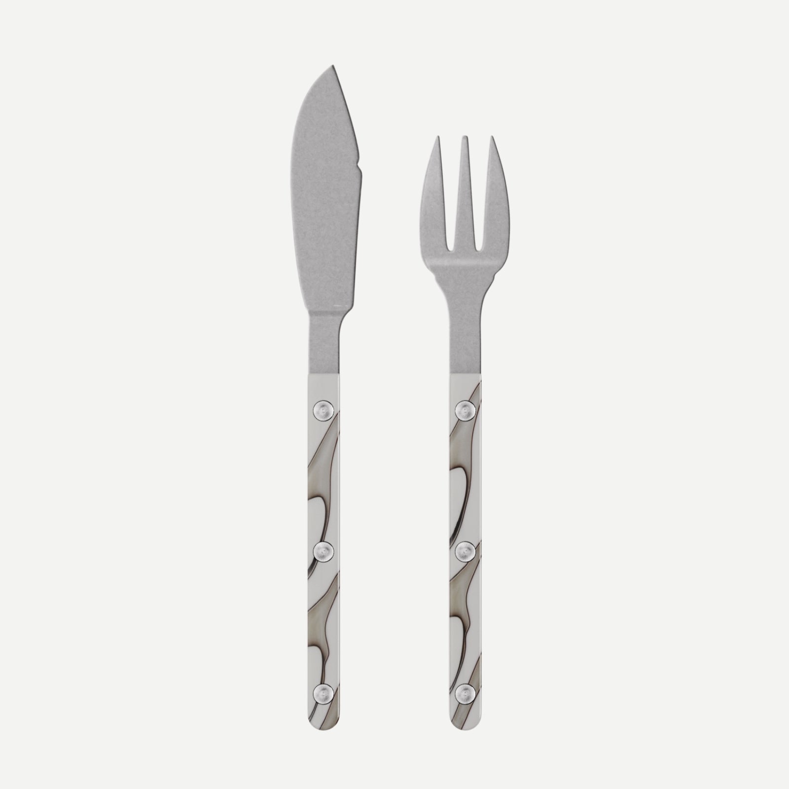 Bistrot Vintage Dune, Dune Ivory - Fish set