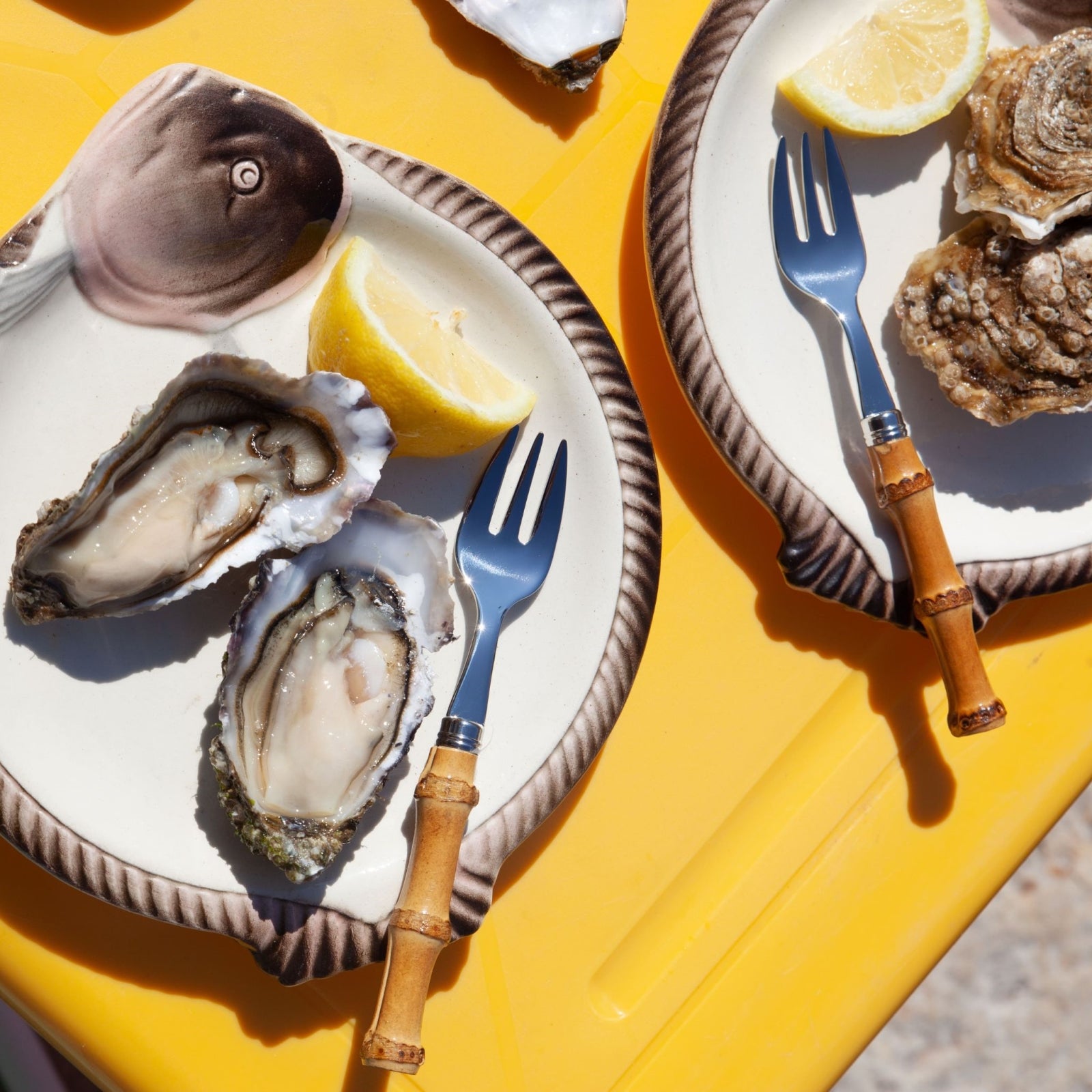 Panda, Bamboo - Oyster fork