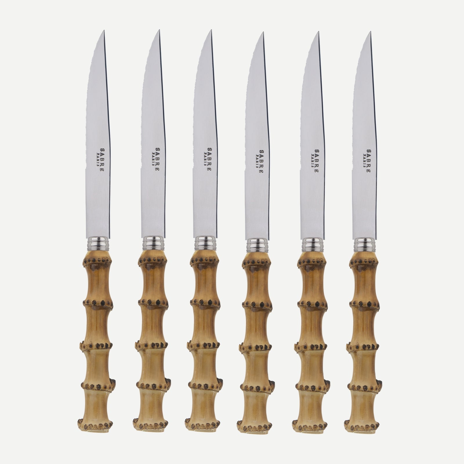 Panda, Bamboo - Set of 6 steak knives
