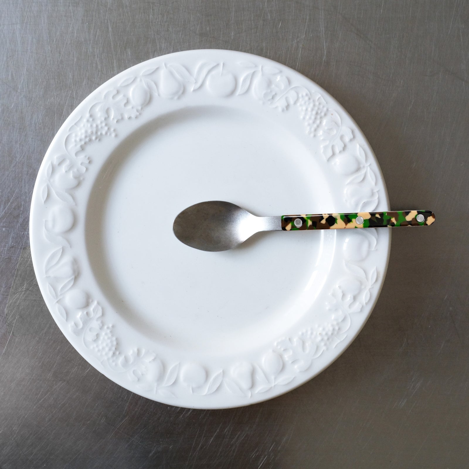 Bistrot Vintage Camouflage, Green - Teaspoon
