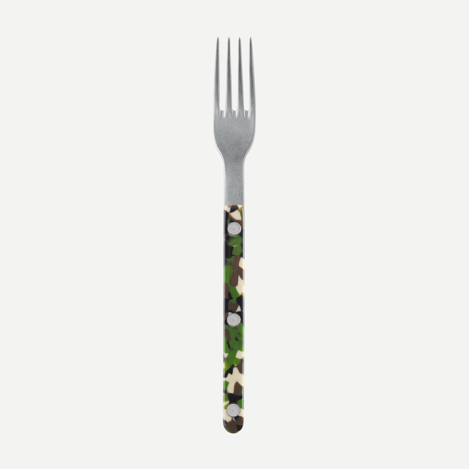 Bistrot Vintage Camouflage, Green - Salad fork