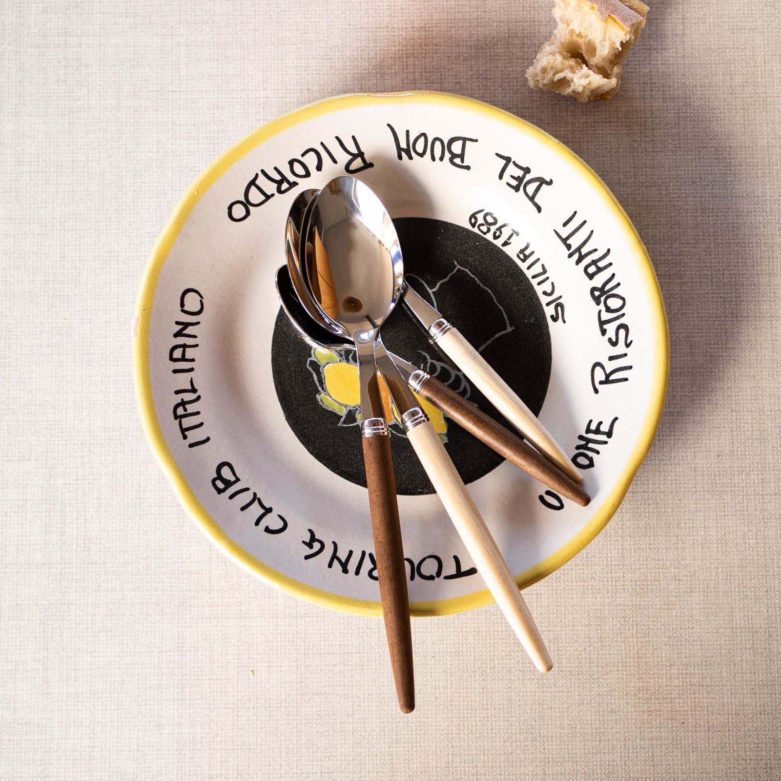 Jonc, Light wood - Soup spoon