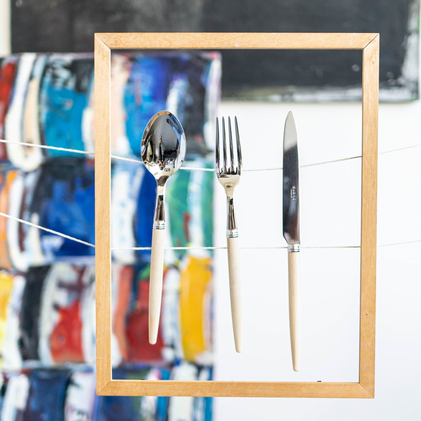 Jonc, Light wood - Dinner fork