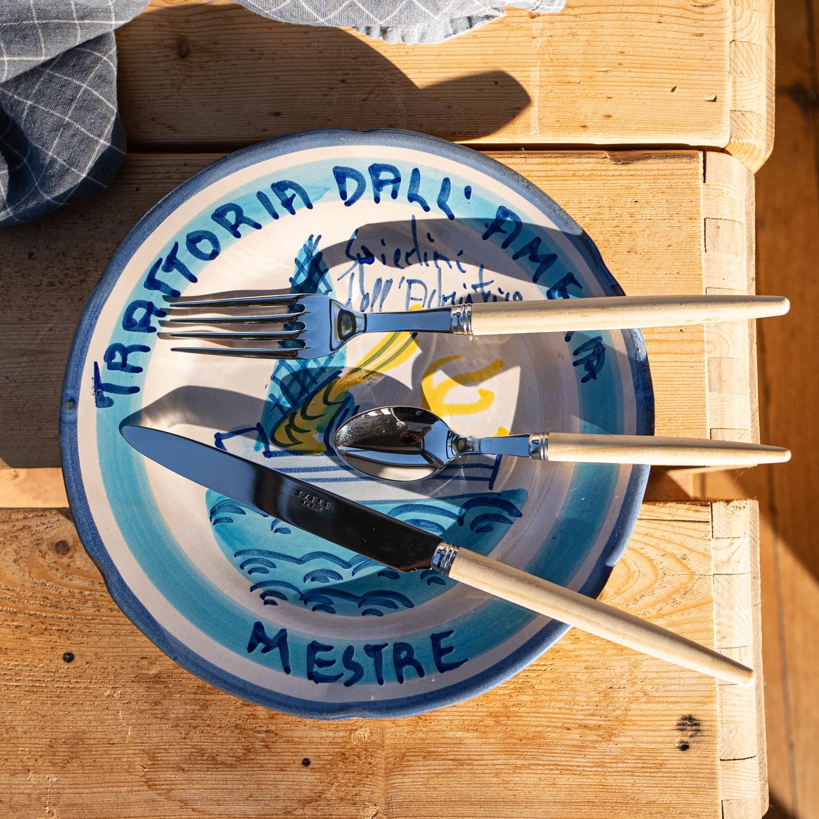 Jonc, Light wood - Dinner fork